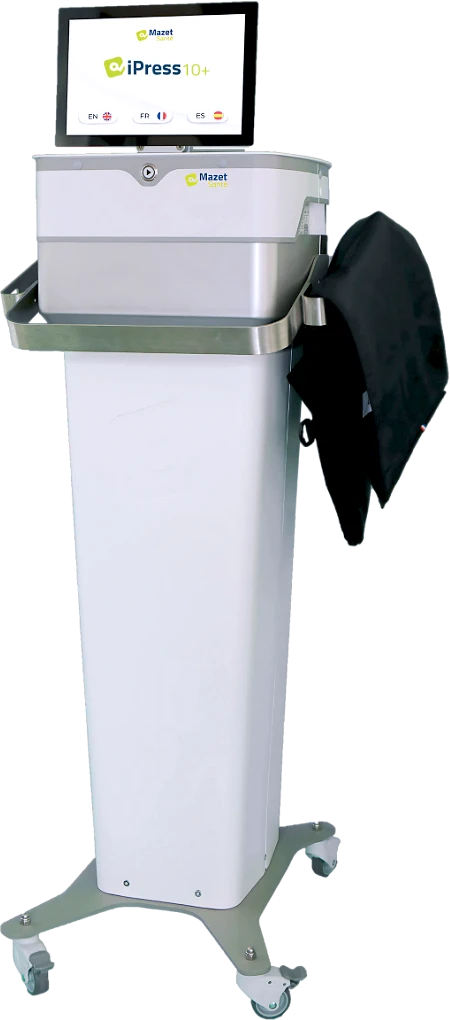 iPress : pressothérapie professionnelle pour une récupération optimale et un drainage lymphatique efficace
